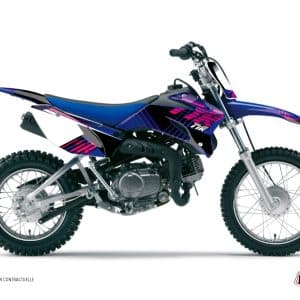 Kit Deco Moto Cross Flow Yamaha TTR 90 Rose 2000-2007