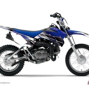 Kit Deco Moto Cross Stripe Yamaha TTR 90 Bleu 2000-2007