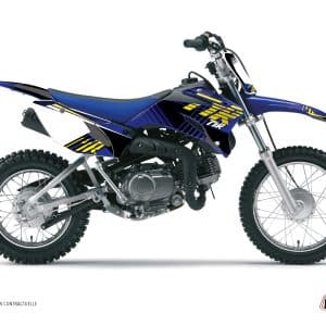 Kit Deco Moto Cross Flow Yamaha TTR 110 Jaune 2008-2023