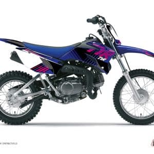 Kit Deco Moto Cross Flow Yamaha TTR 110 Rose 2008-2023