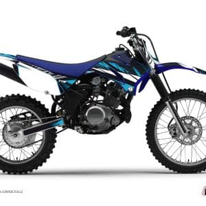 Kit Deco Moto Cross Hangtown Yamaha TTR 125 Bleu 2000-2007