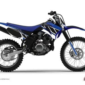 Kit Deco Moto Cross Replica Yamaha TTR 125 Bleu 2000-2007