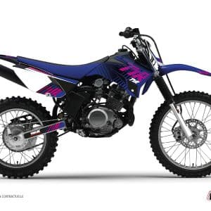 Kit Deco Moto Cross Flow Yamaha TTR 125 Rose 2008-2022