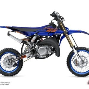 Kit Deco Moto Cross Flow Yamaha 65 YZ Orange 2018-2023
