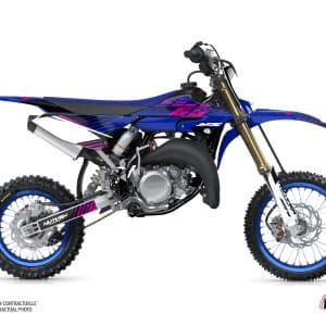 Kit Deco Moto Cross Flow Yamaha 65 YZ Rose 2018-2023