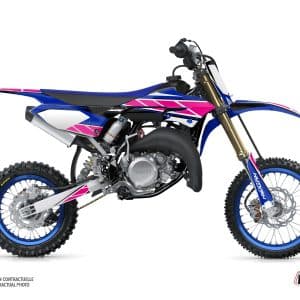 Kit Deco Moto Cross Replica Yamaha 65 YZ Rose 2018-2023