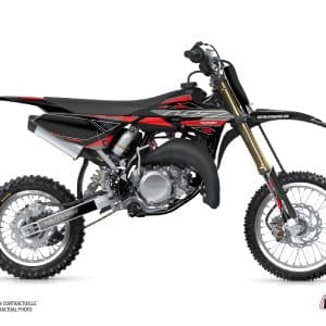 Kit Deco Moto Cross Outline Yamaha 65 YZ Rouge 2018-2023