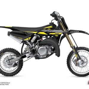 Kit Deco Moto Cross Outline Yamaha 65 YZ Jaune 2018-2023