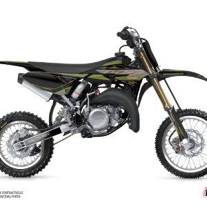 Kit Deco Moto Cross Outline Yamaha 65 YZ Kaki 2018-2023