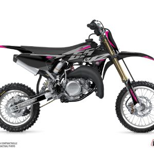 Kit Deco Moto Cross Skew Yamaha 65 YZ Rose 2018-2023