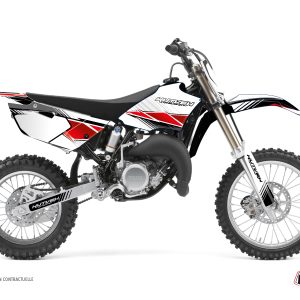 Kit Deco Moto Cross Stripe Yamaha 85 YZ Rouge 2002-2014