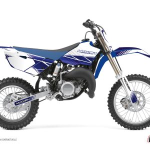 Kit Deco Moto Cross Stripe Yamaha 85 YZ Bleu Nuit