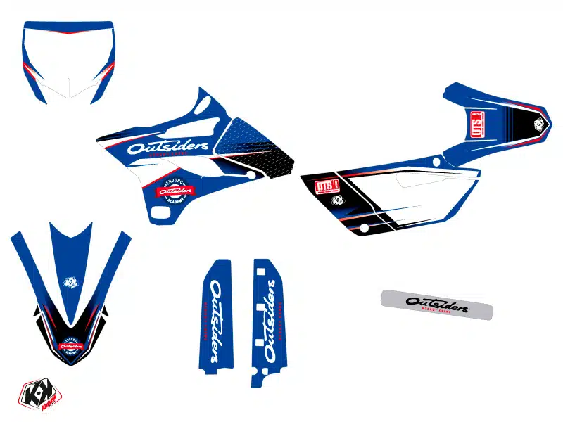 Kit Deco Moto Cross Replica Outsiders Academy Yamaha 85 YZ 2019-2021 – Image 2