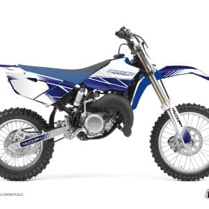 Kit Deco Moto Cross Stripe Yamaha 85 YZ Bleu Nuit 2019-2021