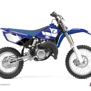 Kit Deco Moto Cross Vintage Yamaha 85 YZ Bleu 2019-2021