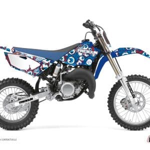 Kit Deco Moto Cross Freegun Eyed Yamaha 85 YZ Rouge 2019-2021