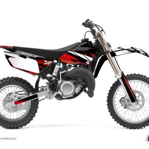 Kit Deco Moto Cross Techno Yamaha 85 YZ Rouge 2022-2023