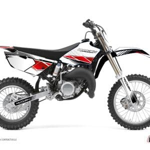 Kit Deco Moto Cross Stripe Yamaha 85 YZ Rouge 2022-2023