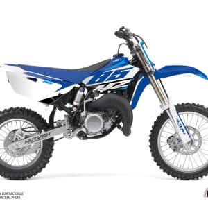 Kit Deco Moto Cross Skew Yamaha 85 YZ Bleu 2022-2023