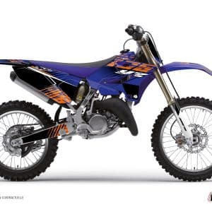 Kit Deco Moto Cross Flow Yamaha 125 YZ Orange 1996-1998