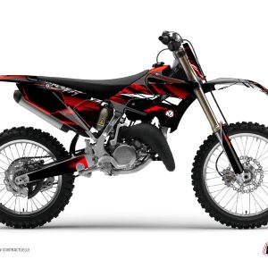 Kit Deco Moto Cross Techno Yamaha 125 YZ Rouge 2006-2008