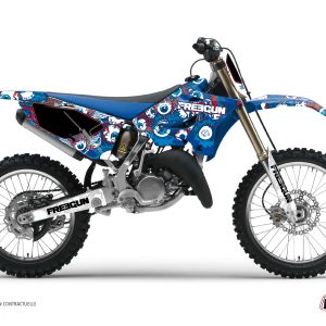 Kit Deco Moto Cross Freegun Eyed Yamaha 125 YZ Rouge 2006-2008