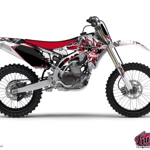 Kit Deco Moto Cross Demon Yamaha 125 YZ Rouge 2009-2014