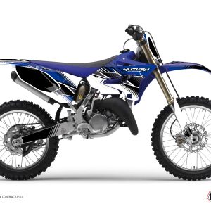 Kit Deco Moto Cross Stripe Yamaha 125 YZ Bleu 2022-2023
