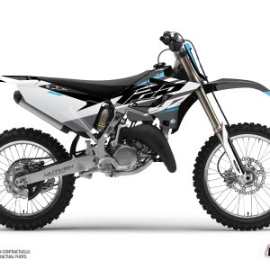 Kit Deco Moto Cross Skew Yamaha 125 YZ Gris 2022-2023