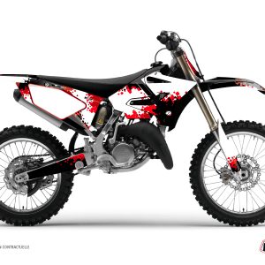 Kit Deco Moto Cross Hangtown Yamaha 250 YZ Rouge 1986-1987