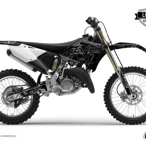 Kit Deco Moto Cross Zombies Dark Yamaha 250 YZ Noir LIGHT 1986-1987