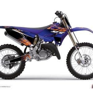Kit Deco Moto Cross Flow Yamaha 250 YZ Orange 2002-2004