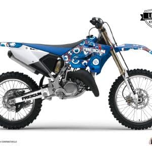 Kit Deco Moto Cross Freegun Eyed Yamaha 250 YZ Rouge LIGHT 2009-2014