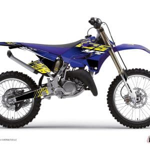 Kit Deco Moto Cross Flow Yamaha 250 YZ Jaune 2021