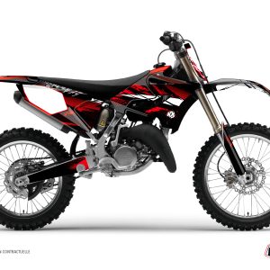 Kit Deco Moto Cross Techno Yamaha 250 YZ Rouge 2022-2023