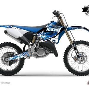 Kit Deco Moto Cross Predator Yamaha 250 YZ Bleu LIGHT 2022-2023