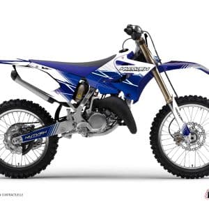 Kit Deco Moto Cross Stripe Yamaha 250 YZ Bleu Nuit 2022-2023