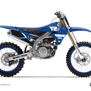 Kit Deco Moto Cross Vintage Yamaha 250 YZF Bleu 2003