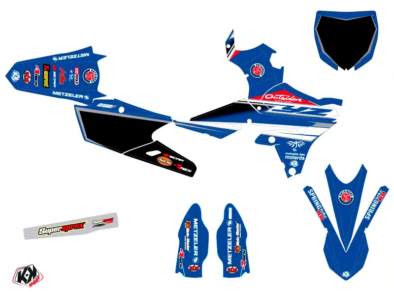 Kit Deco Moto Cross Replica Team Outsiders Yamaha 250 YZF 2003 – Image 2