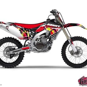 Kit Deco Moto Cross Kenny Yamaha 250 YZF Rouge 2004-2005