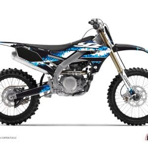 Kit Deco Moto Cross Hangtown Yamaha 250 YZF Bleu 2004-2005