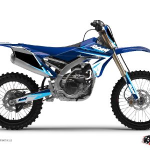 Kit Deco Moto Cross Stage Yamaha 250 YZF Bleu 2004-2005