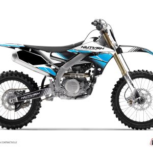Kit Deco Moto Cross Stripe Yamaha 250 YZF Noir 2006-2008