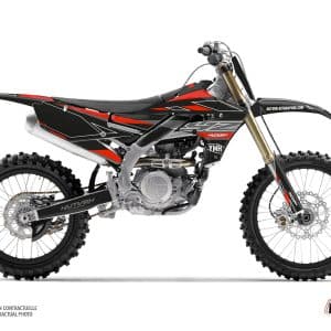 Kit Deco Moto Cross Outline Yamaha 250 YZF Rouge 2006-2008
