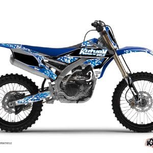 Kit Deco Moto Cross Predator Yamaha 250 YZF Bleu 2009