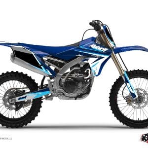 Kit Deco Moto Cross Stage Yamaha 250 YZF Bleu 2009