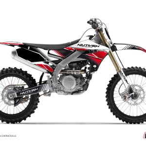 Kit Deco Moto Cross Stripe Yamaha 250 YZF Rouge
