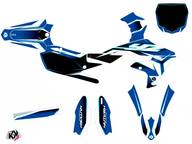 Kit Deco Moto Cross Concept Yamaha 250 YZF Bleu – Image 2