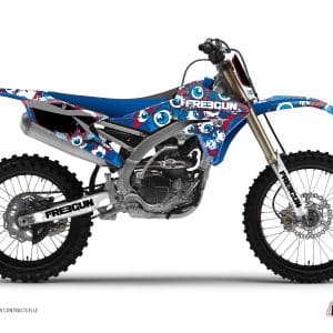 Kit Deco Moto Cross Freegun Eyed Yamaha 250 YZF Rouge