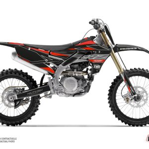 Kit Deco Moto Cross Outline Yamaha 250 YZF Rouge